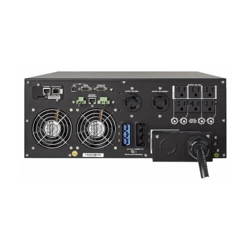Eaton 9PX6KSP 6000VA / 4900W Online Double-Conversion UPS (rack (4U)) - vue arrière