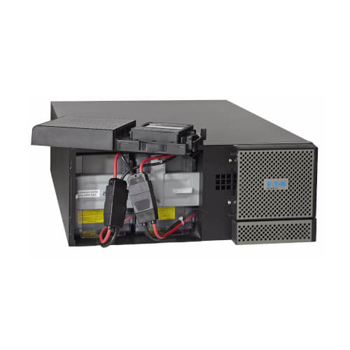 Eaton 9PX6KSP 6000VA / 4900W Online Double-Conversion UPS (rack (4U)) - vue en angle