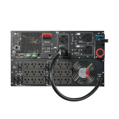 Eaton 9PX6KTF5G2 6000VA / 5400W Online Double-Conversion UPS (Rack/Tower) — Back view