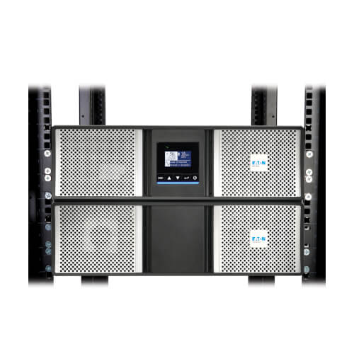 Eaton 9PX6KTF5G2 6000VA / 5400W Online Double-Conversion UPS (Rack/Tower) — Angled view
