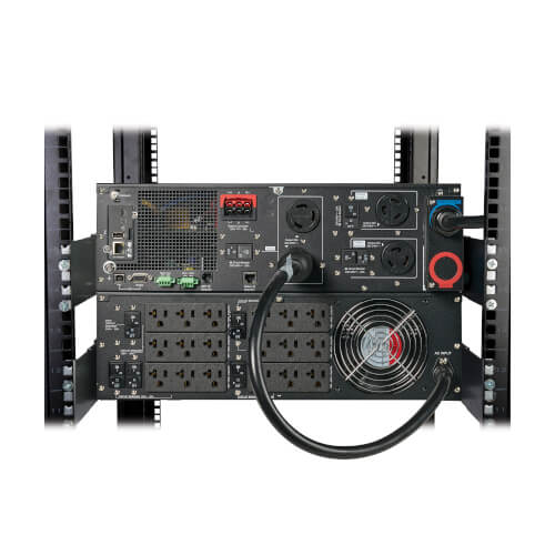 Eaton 9PX6KTF5G2 6000VA / 5400W Online Double-Conversion UPS (Rack/Tower) — Rear detail
