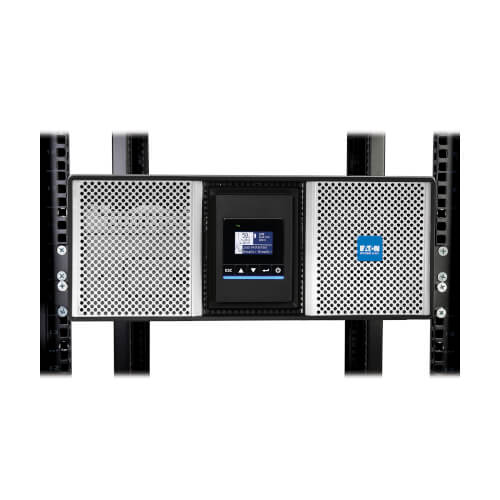 Eaton 9PX8KG2-L Online Double-Conversion UPS (Rackmount (4U)) — Lithium-Ion — Angled view