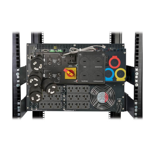 Eaton 9PX8KTF5G2 8000VA / 8000W Online Double-Conversion UPS (Rack/Tower) — Rear detail
