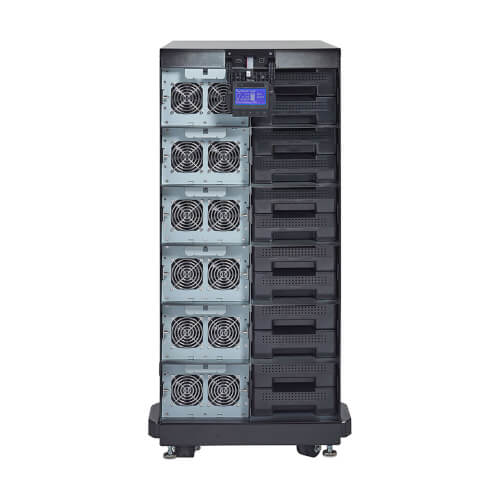 Eaton 9PXM12AAAAA 2 Encl 12-Slot Enclosure 9Pxm — Back view