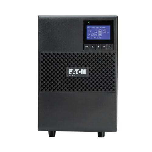 Eaton 9SX1000 1000VA / 900W Online Double-Conversion UPS — Angled view