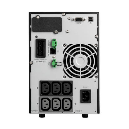 Eaton 9SX1000G 1000VA / 900W Online Double-Conversion UPS — Back view