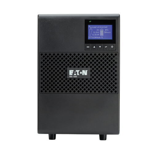 Eaton 9SX1000G 1000VA / 900W Online Double-Conversion UPS — Angled view