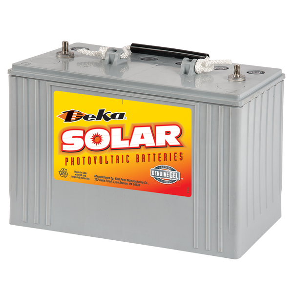 Batterie solaire à décharge profonde 12 V 97,6 Ah, gel, Deka Solar 8G31
