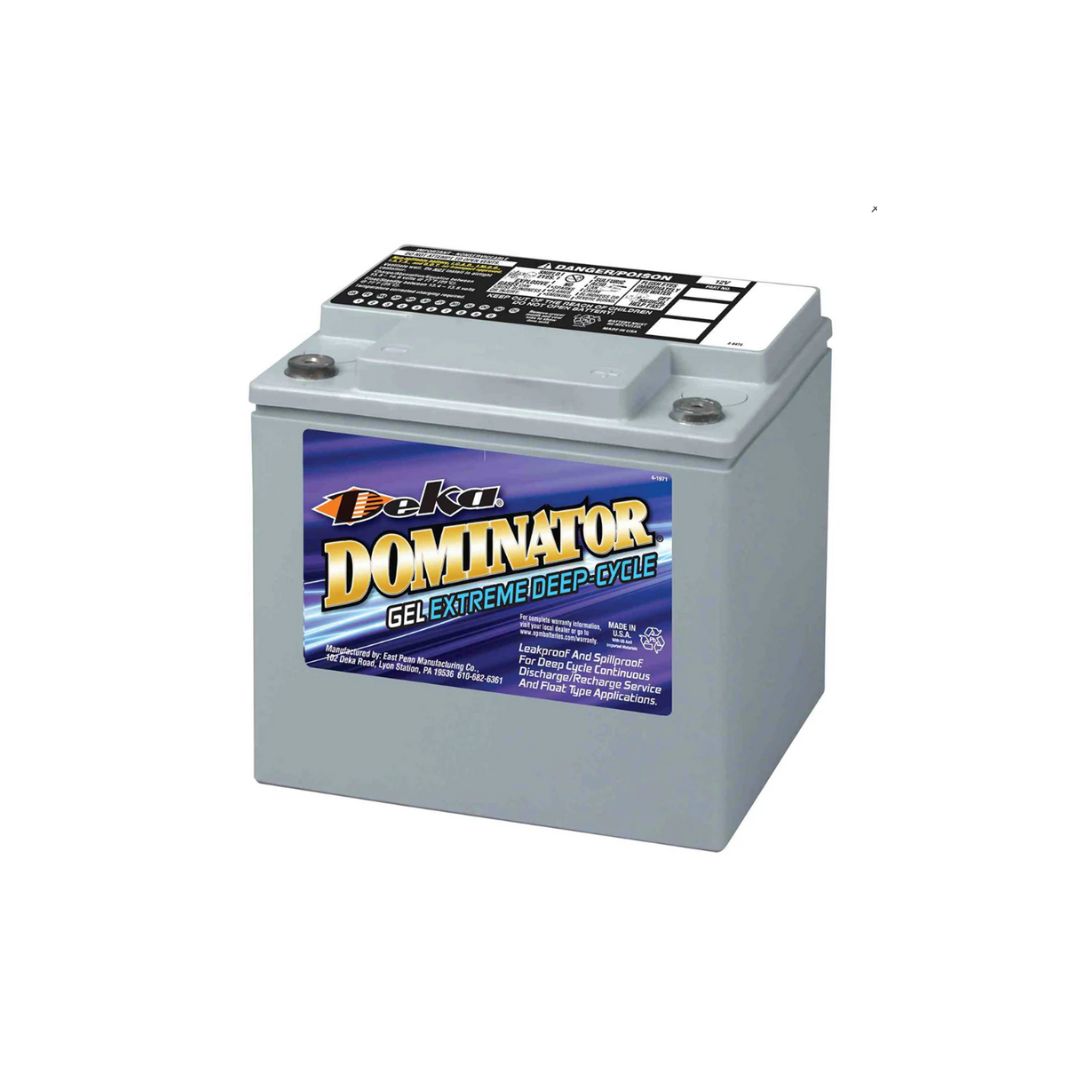 Batterie solaire à décharge profonde 12 V 40 Ah, gel, Deka Solar 8G40C