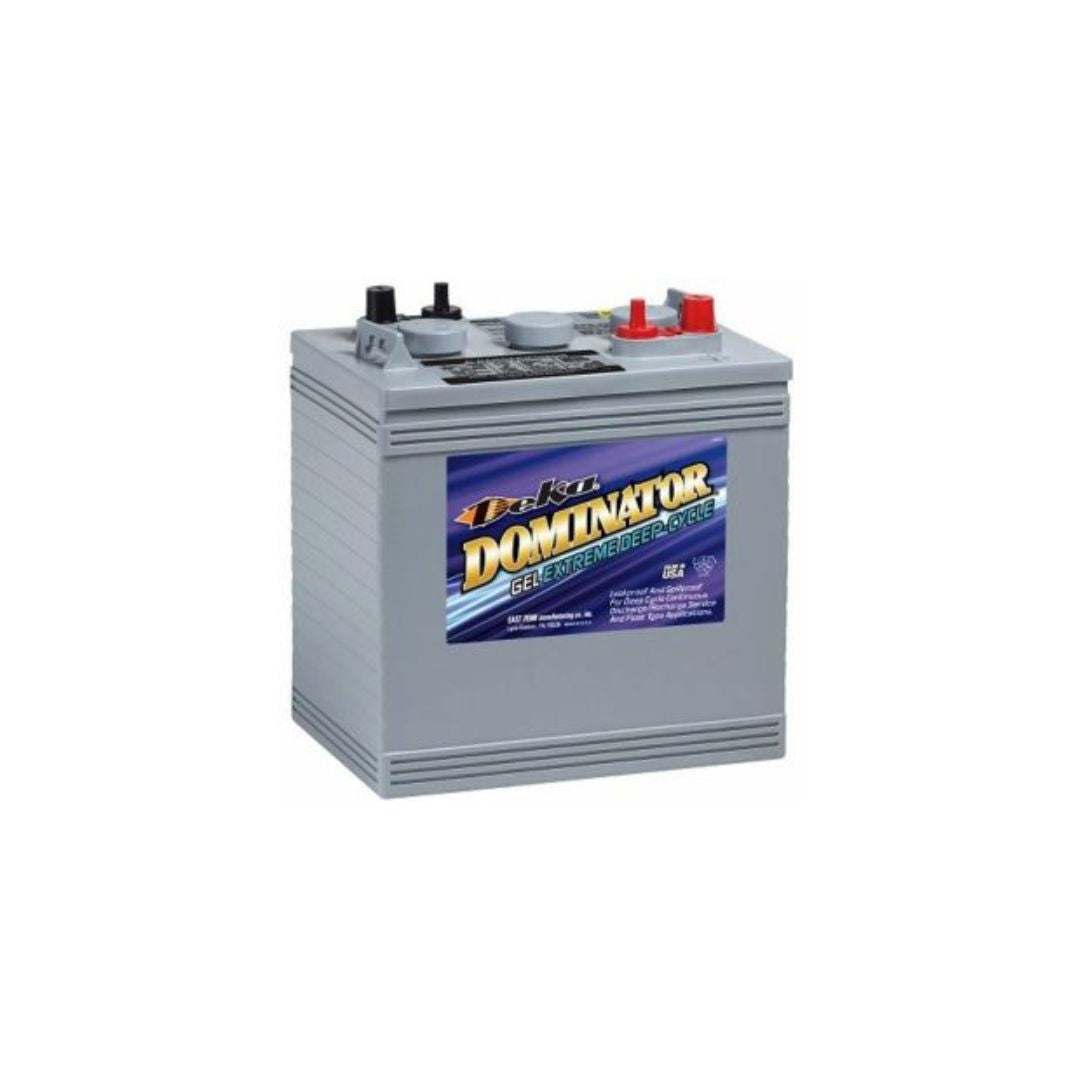 Batterie solaire à décharge profonde 6 V 180 Ah, gel, Deka Solar 8GGC2
