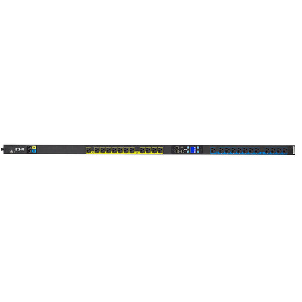 Bandeau d'alimentation (PDU) géré pour rack Eaton EMA108-10, 0U, 24 A, 120 V, fiche NEMA L5-30P, (24) NEMA 5-20R
