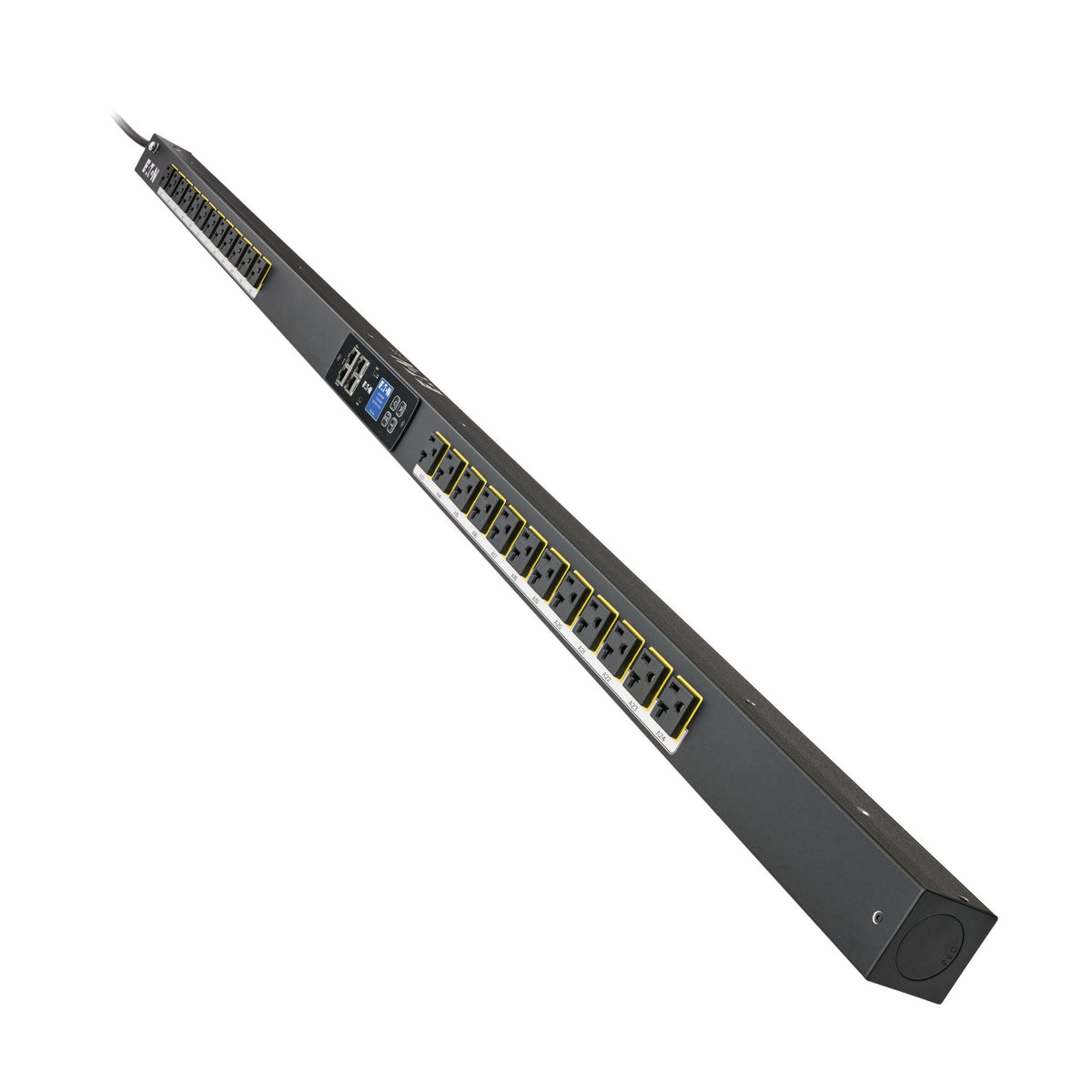 Eaton Managed Rack PDU EMA114-10, 0U, 16 A, 120 V, NEMA 5-20P / L5-20P, (24) NEMA 5-20R