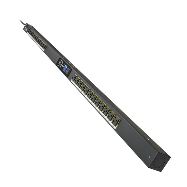Bandeau d'alimentation (PDU) géré pour rack Eaton EMA114-10, 0U, 16 A, 120 V, fiche NEMA 5-20P / L5-20P, (24) NEMA 5-20R