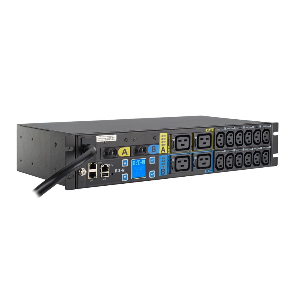 Eaton EMAU06-10 - Barre de distribution (PDU) gérée L6-30P, (12) C13, (4) C19 AU