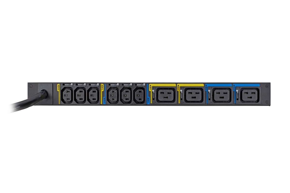 Eaton Metered Input Rack PDU EMIT06-10, 1U, 24 A, 200-240 V, NEMA L6-30P, (10) C13 + (4) C19