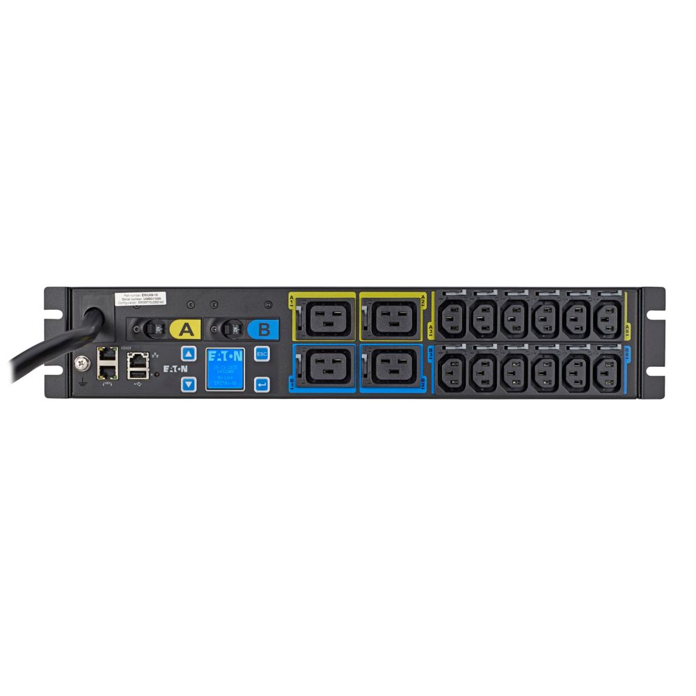 Eaton EMIU06-10 - Acc L6-30P, (12) C13, (4) C19 Iu