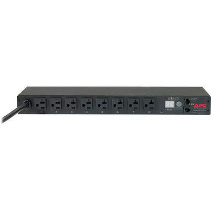 APC RACK PDU,METERED,1U,20A, 120V, (8) 5-20