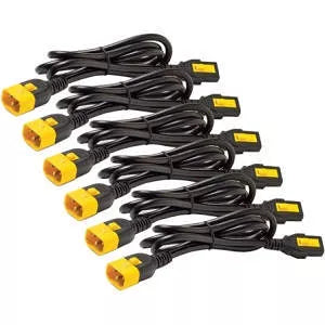 APC Power CORD KIT (6 EA), Locking, C13 to C14, 1.2M