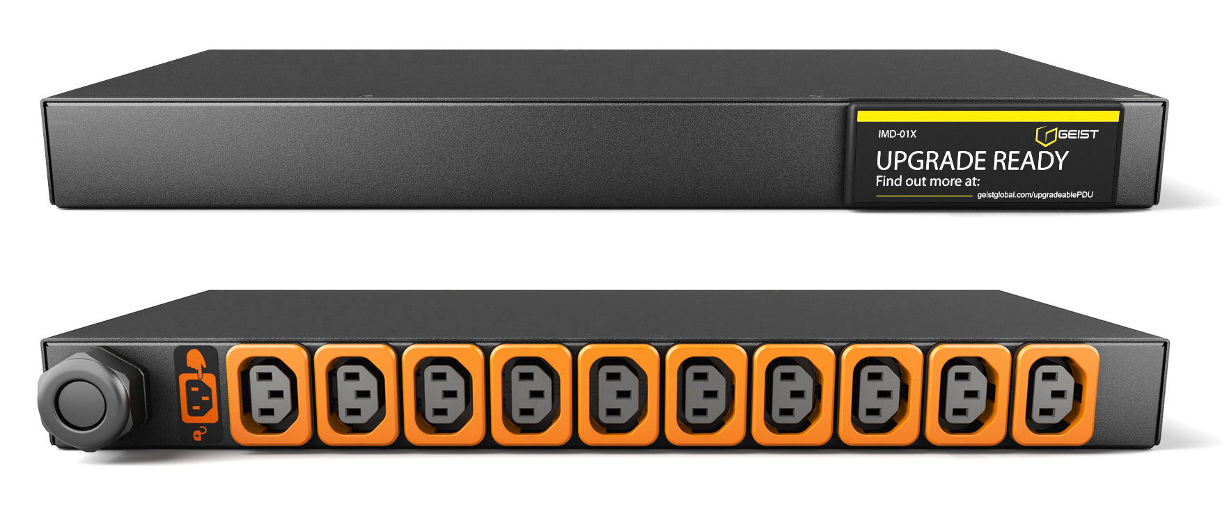 Vertiv Rack PDU - 1U, 208V, 20A, L6-20P, (10) U-lock C13, Basic Upgradeable