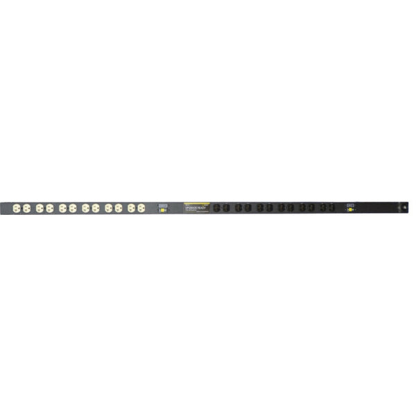 Vertiv Rack PDU - 0U, 120V, 30A, L5-30P, (24) 5-20R, Basic Upgradeable