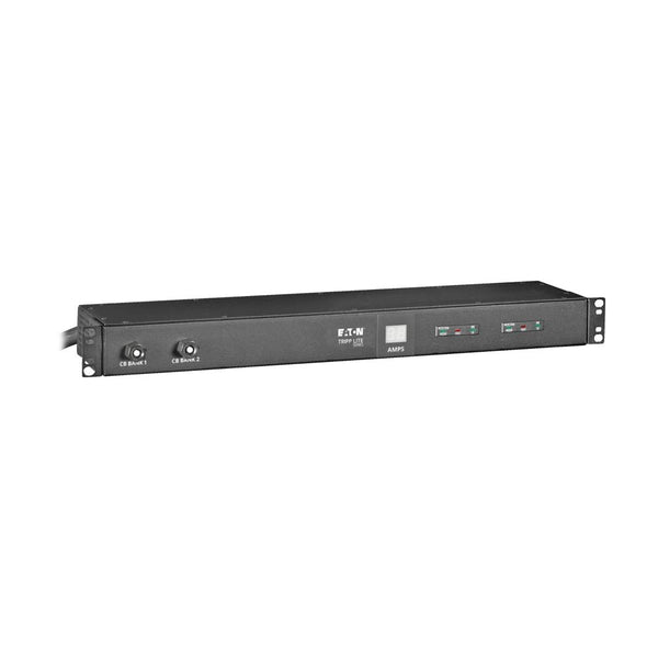 PDU monophasé de base Tripp Lite PDUH30-ISO avec protection contre les surtensions, 1U, entrée L5-30P, 2,9 kW, 120 V, 24 A, 12 prises : (12) 5-20R, cordon de 15 pi
