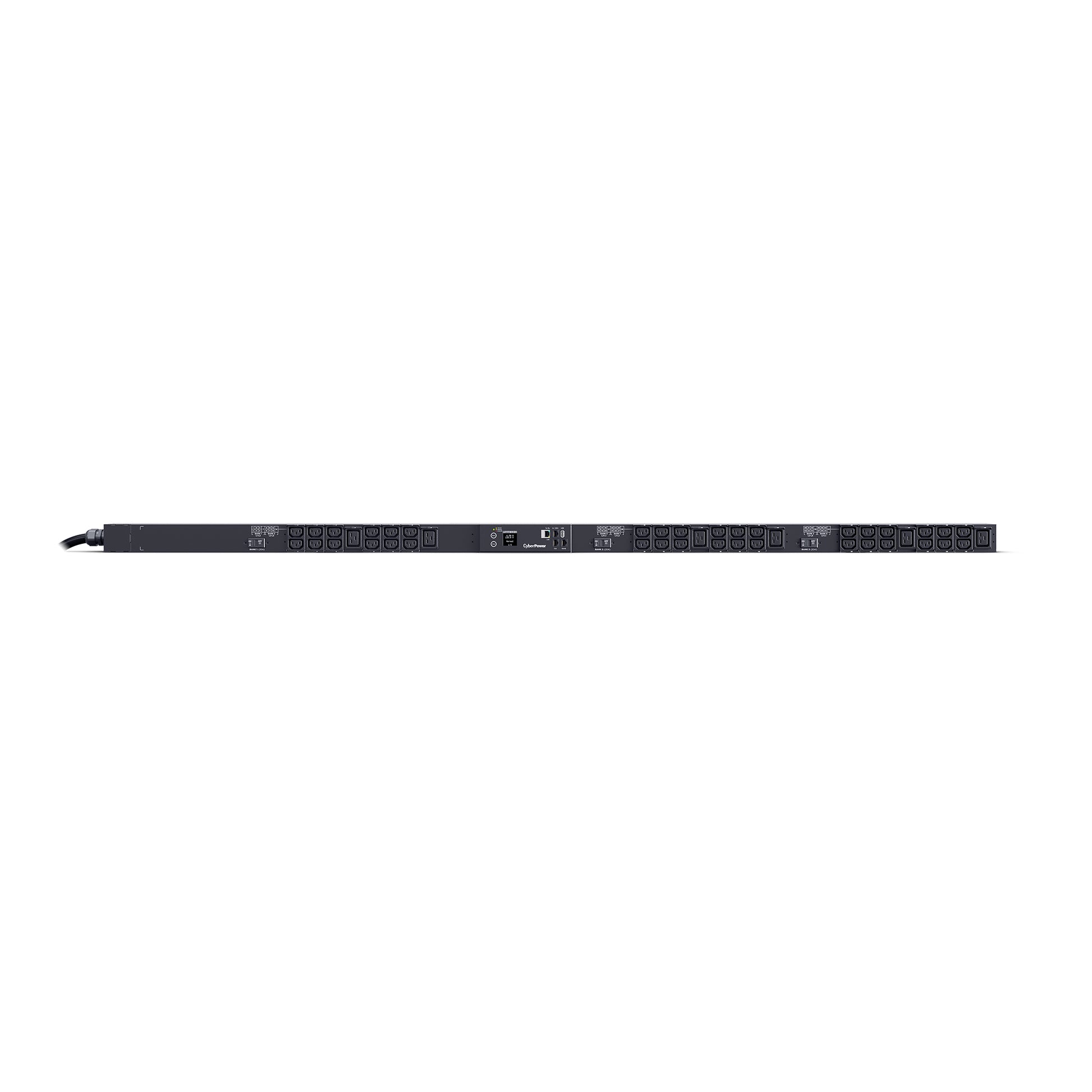 CyberPower PDU 3-PH Monitored 200V-240V, 50A, 0U, (36) C13 + (6) C19, Hubbell CS8365C