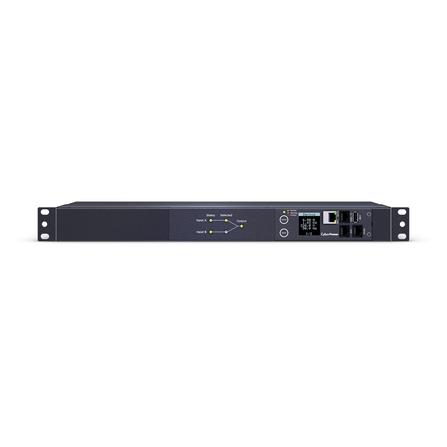 CyberPower 20A/200V-240V Switched ATS PDU