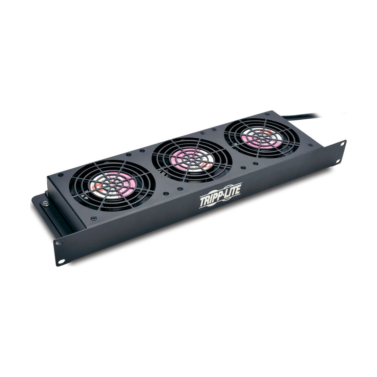 Tripp Lite SRFAN1U 1U Rack Fan Panel, 3 Fans, 210 CFM, 5-15P