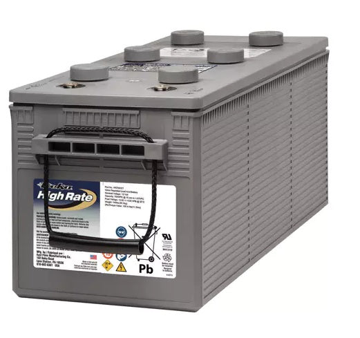 12V 700 W/cell High Rate UPS Battery, Front Terminal, Deka HR7000ET