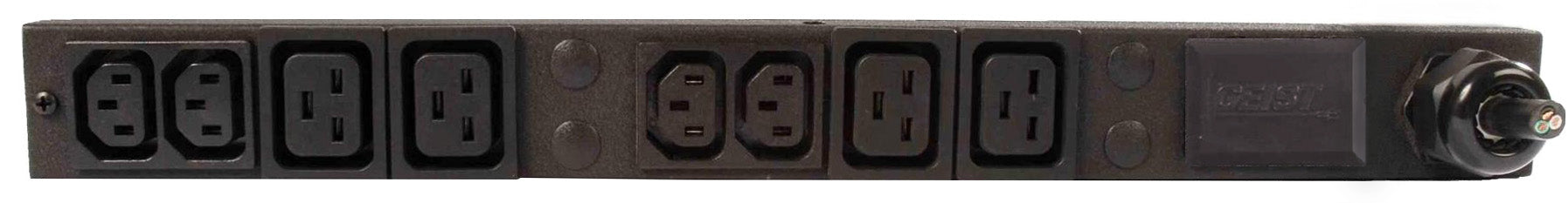 Vertiv Rack PDU - 0U/1U, 208V, 20A, L6-20P, (4) C13, (4) C19, Basic Standard