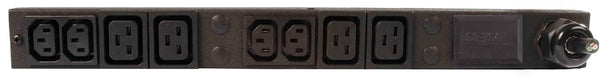 Vertiv Rack PDU - 0U/1U, 208V, 20A, L6-20P, (4) C13, (4) C19, Basic Standard