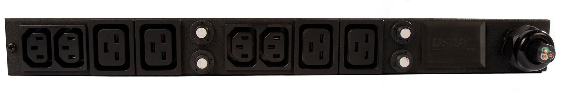 Vertiv Rack PDU - 0U/1U, 208V, 30A, L6-30P, (4) C13, (4) C19, Basic Standard