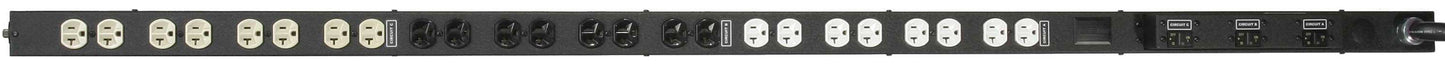 Vertiv Rack PDU - 0U, 120/208V WYE, 30A, L21-30P, (24) 5-20R, Basic Standard