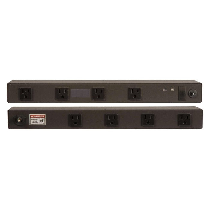 Vertiv Rack PDU - 1U, 120V, 15A, 5-15P, (8) 5-15R, Basic Standard