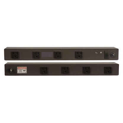 Vertiv Rack PDU - 1U, 120V, 15A, 5-15P, (8) 5-15R, Basic Standard