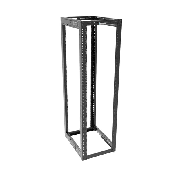 Vertiv VRX VRX-45U2436-B-1224 45U Rack, 24 in. Wide, 24 to 36 in. Adjustable Depth, 12-24 Threaded Rails, Black