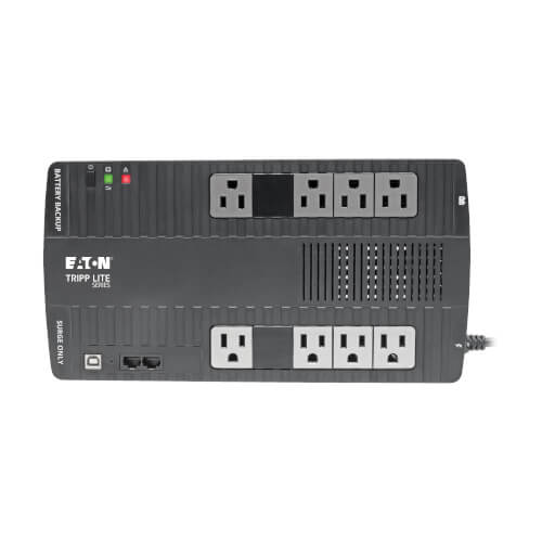 Tripp Lite AVR550U 550VA / 300W UPS line-interactive - vue en angle