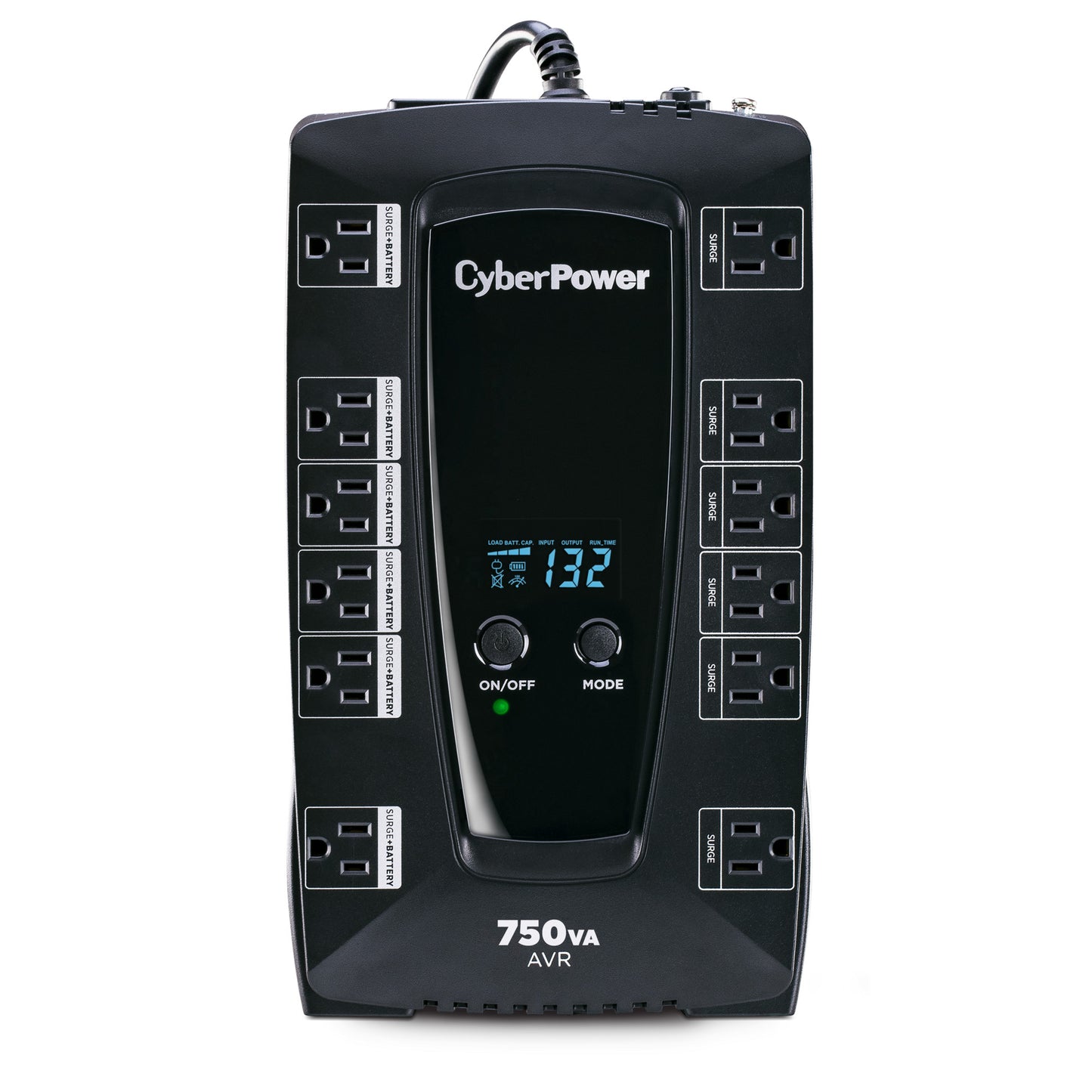CyberPower AVRG750LCD 750VA UPS line-interactive - vue avant