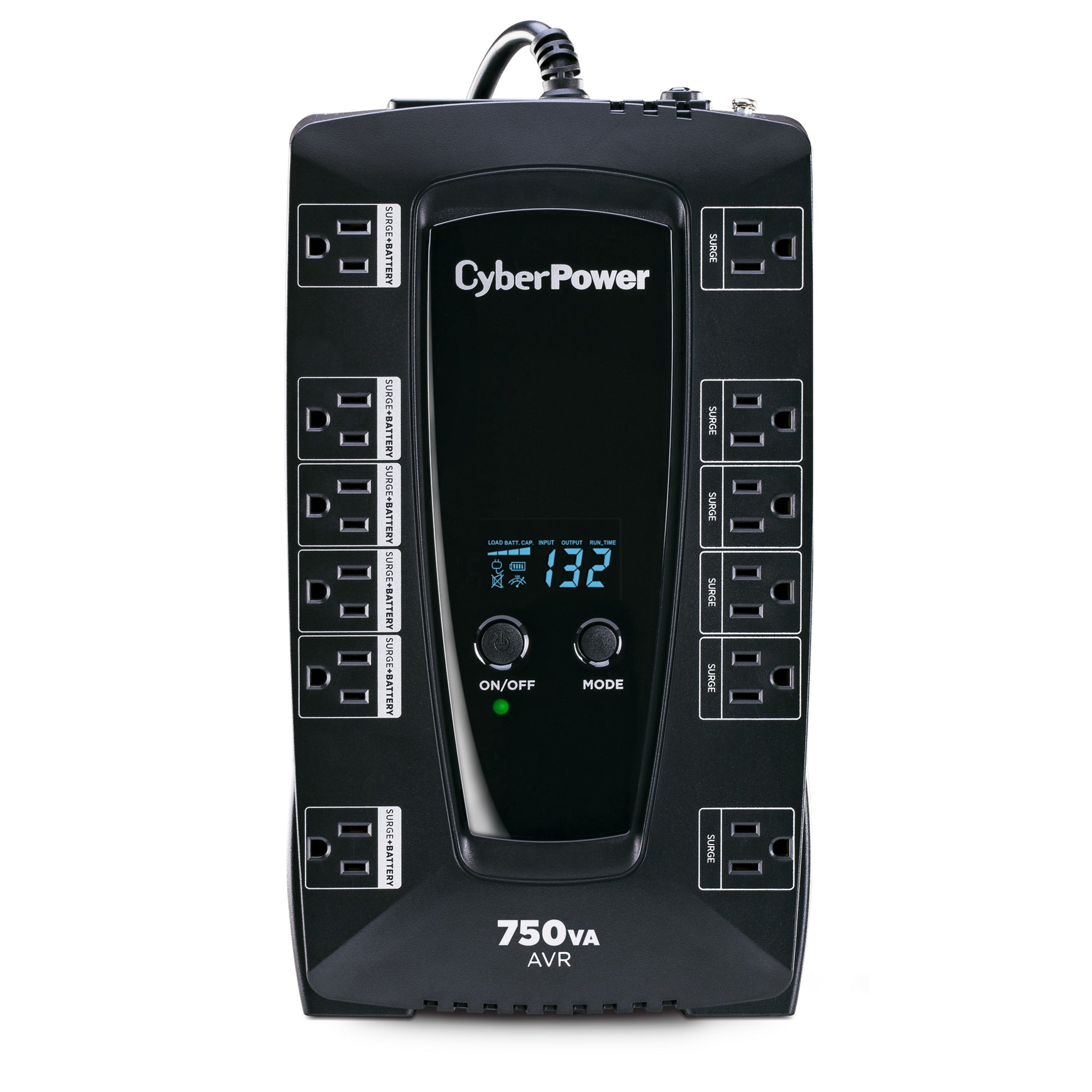 CyberPower AVRG750LCD 750VA UPS line-interactive - vue avant