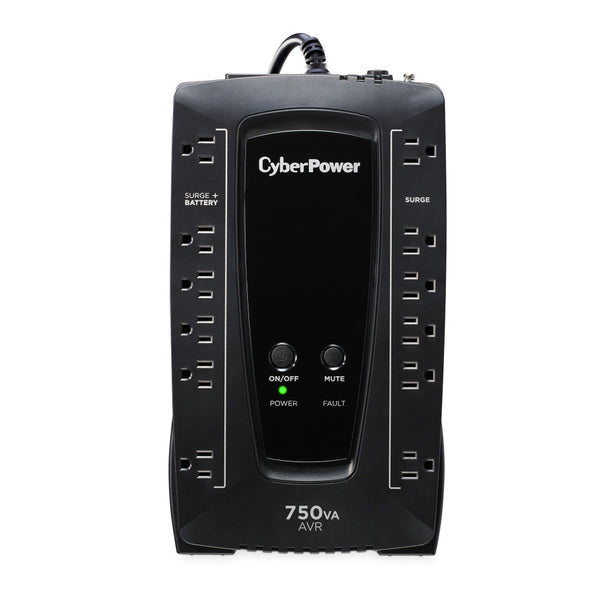 CyberPower AVRG750U 750VA / 450W Line Interactive UPS — Front view