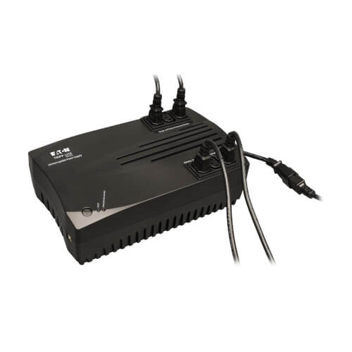 Tripp Lite AVRX750U 750VA / 375W Line-Interactive UPS — Angled view