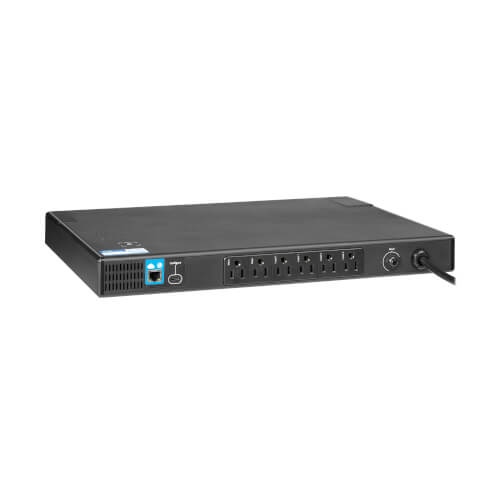 Tripp Lite BC1000RT1ULNC 1000VA / 750W Standby UPS (Rackmount (1U)) — In use