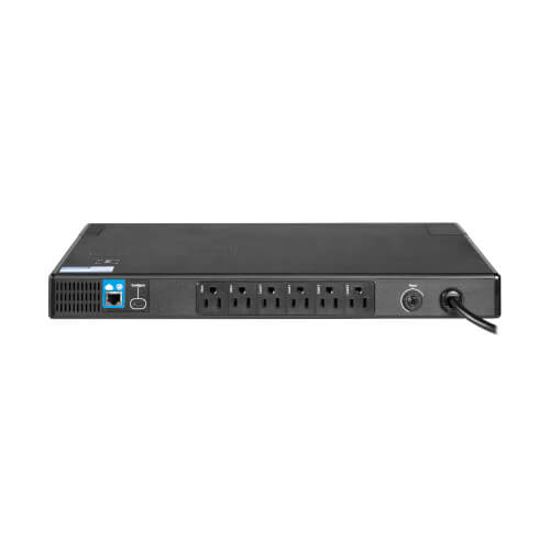 Tripp Lite BC1500RT1ULNC 1500VA / 750W Standby UPS (Rackmount (1U)) — Back view