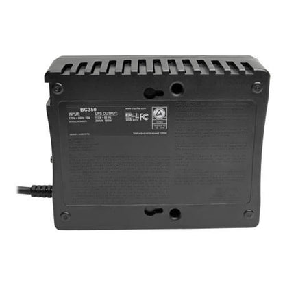 Tripp Lite BC350 350VA / 210W Standby UPS — Back view