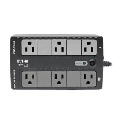 Tripp Lite BC350 350VA / 210W Standby UPS — Angled view
