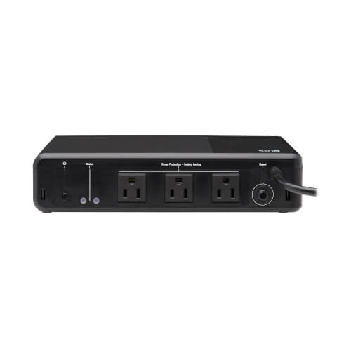 Tripp Lite BC350R 350VA / 210W Standby UPS — Back view
