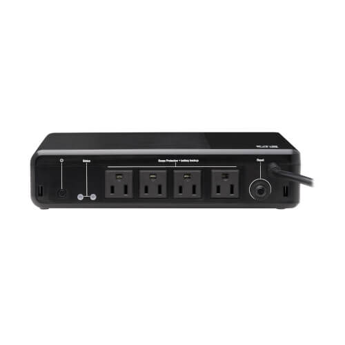 Tripp Lite BC600R 600VA / 300W Standby UPS — Back view