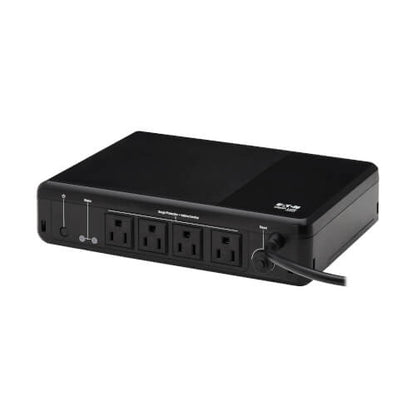 Tripp Lite BC600R 600VA / 300W Standby UPS — Rear detail