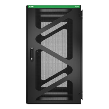 Armoire murale APC NetShelter WX AR124SM 24U, 800 mm P, montage latéral, profondeur UPS, préassemblée
