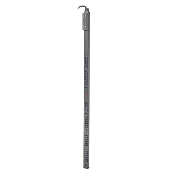 PDU de rack de base APC NetShelter AP7568, zéro U, 12,5 kW, 208 V, 30 prises C13 et 6 C19, cordon d'entrée de 3 pi
